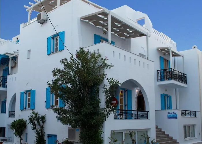 Otel Blue Sky Summer Naxos City