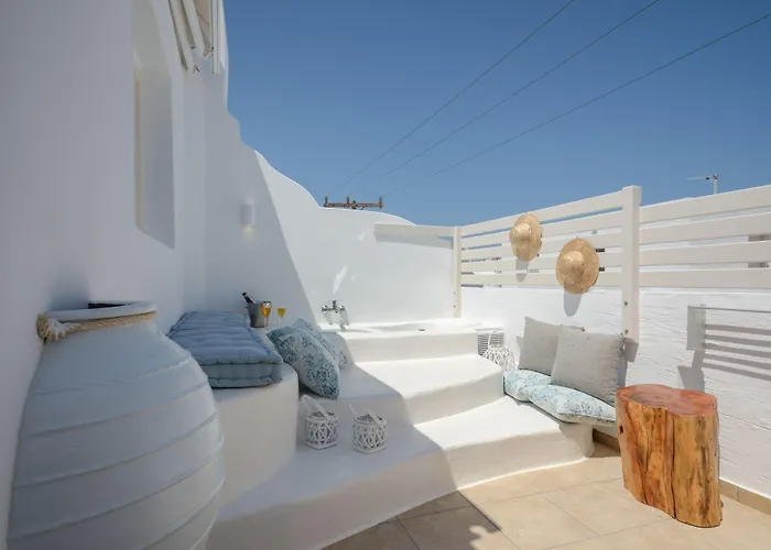 Blue Sky Summer Naxos City